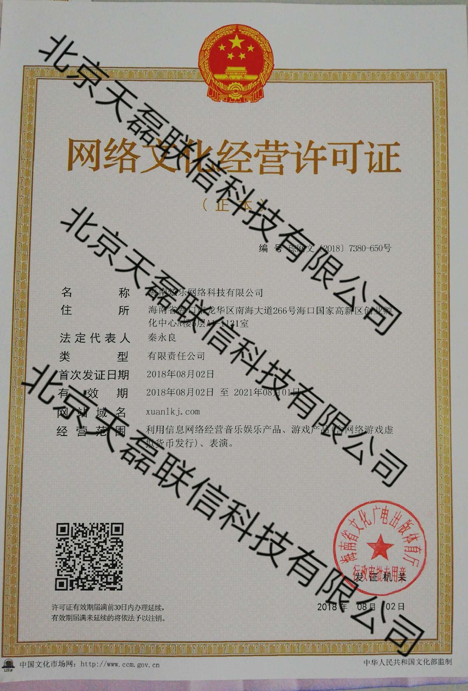 海南企业注册三小时,文网文1天办,版号申请通_天磊咨询